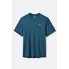 Футболка Rab Force Esker Tee чоловіча Tempest Blue синя 