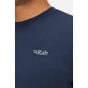Футболка Rab Basecamp 3 Peaks Tee чоловіча Tempest Blue синя