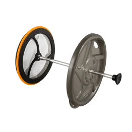Прес для кави та чаю Jetboil Cofee Press Silicone чорний/оранжевий
