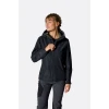Куртка Rab Downpour Jacket Wmns жіноча Melba помаранчева