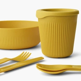Набір посуду Sea to Summit Passage Dinnerware Set 1P 6 Piece Arrowwood Yellow жовтий