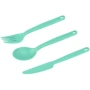 Набір столового приладдя Sea to Summit Camp Cutlery Set 3P Cabbage аквамарин