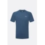 Футболка Rab Sonic Tee Tempest Blue синя чоловіча 
