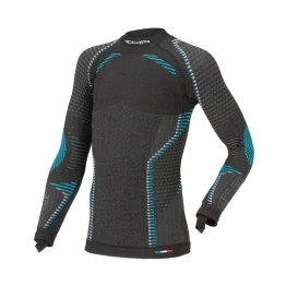 Термофутболка Accapi Ergoracing дитяча Black/Anthracite чорна/сіра