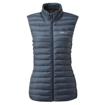Безрукавка Rab Microlight Vest Wmns жіноча Steel сіра