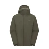 Куртка Rab Downpour Jacket чоловіча Army оливкова