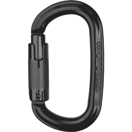 Карабін Singing Rock Ozone TWL Oval Black чорний