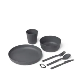 Набір посуду Sea to Summit Camp Dinnerware Set Charcoal темно-сірий