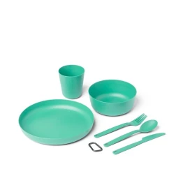 Набір посуду Sea to Summit Camp Dinnerware Set Cabbage аквамарин