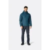 Куртка Rab Microlight Windstopper Hoody чоловіча Tempest Blue синя