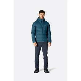 Куртка Rab Microlight Windstopper Hoody чоловіча Tempest Blue синя