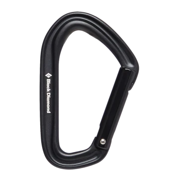 Карабін Black Diamond HotForge Straight Carabiner Black чорний