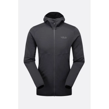 Фліс Rab Evolute Hoody чоловічий Beluga чорний