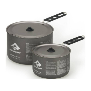 Набір посуду Sea To Summit Alpha Pot Set 2.0 Grey сірий