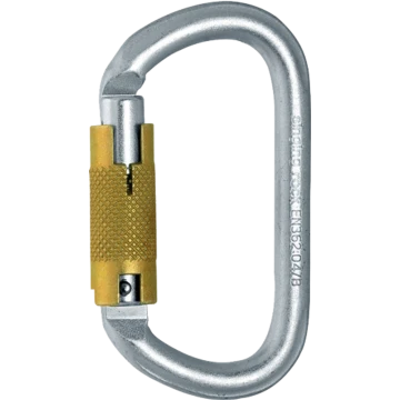 Карабін Singing Rock Keylock Connector Triplelock 30kN сірий