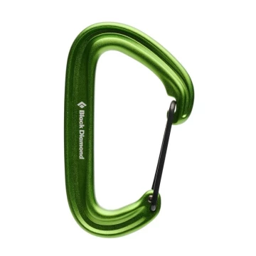 Карабін Black Diamond LiteWire Envy Green зелений Карабін Black Diamond LiteWire Envy Green зелений