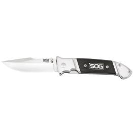 Ніж складаний SOG Fielder G10 чорний/сталевий