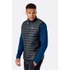 Безрукавка Rab Microlight Vest Black чоловіча Beluga сіра
