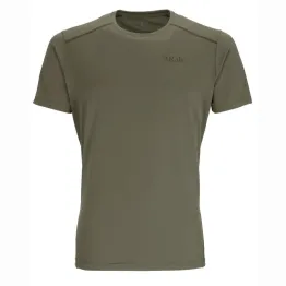 Футболка Rab Force Tee Light Khaki хакі чоловіча