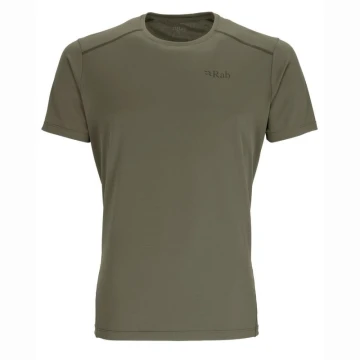 Футболка Rab Force Tee Light Khaki хакі чоловіча 