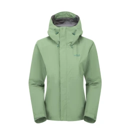 Куртка Rab Downpour Jacket Wmns жіноча Fig Green зелена