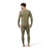 Термофутболка Smartwool Men's Merino 250 Baselayer Crew Boxed чоловіча Winter Moss Heather зелена