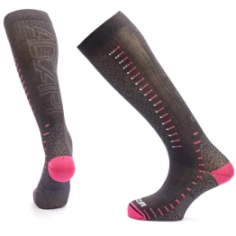 Термошкарпетки Accapi Ski Ergoracing Black/Cyclamen чорні/рожеві