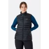 Безрукавка Rab Microlight Vest Wmns жіноча Black чорна