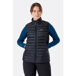 Безрукавка Rab Microlight Vest Wmns жіноча Black чорна