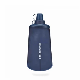 Пляшка-фільтр для води LifeStraw Peak Squeeze 0.65 л Mountain Blue синій