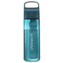Пляшка-фільтр для води LifeStraw Go Filter Bottle 650mL Laguna Teal блакитний