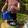Відро Sea to Summit Folding Bucket 10 л Surf The Web синє Відро Sea to Summit Folding Bucket 10 л Surf The Web синє