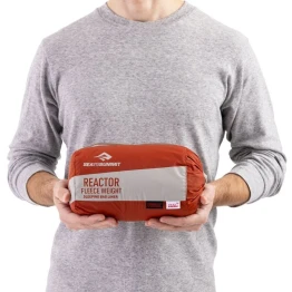 Вкладиш Sea to Summit Reactor Fleeceweight Liner Regular Picante червоний