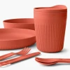 Набір посуду Sea to Summit Passage Dinnerware Set 1P 7 Piece Spicy Orange помаранчевий