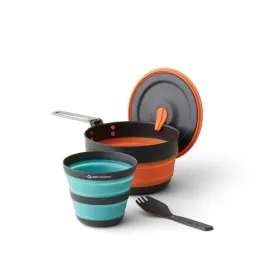 Набір посуду Sea to Summit Frontier UL Collapsible One Pot Cook Set 1L Pot w/Sack з чохлом