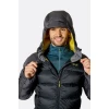 Куртка Rab Neutrino Pro Down Jacket чоловіча Black/Graphene чорна/сіра