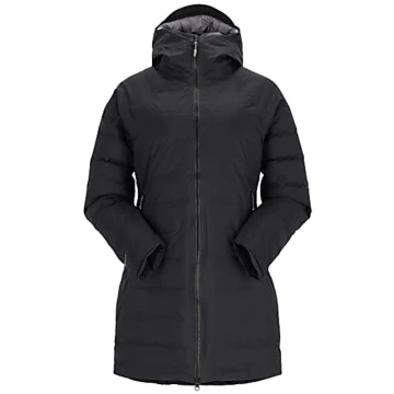 Куртка Rab Valiance Parka W жіноча Black чорна
