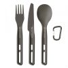 Набір столових приборів Sea to Summit Frontier UL Cutlery Set сірий