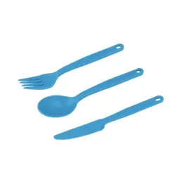 Набір столового приладдя Sea to Summit Camp Cutlery Set 3P Cendre Blue синій