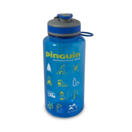 Фляга Pinguin Tritan Fat Sport Bottle 2023 1L Blue синя