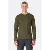 Футболка Rab Force LS Tee Olive оливкова чоловіча
