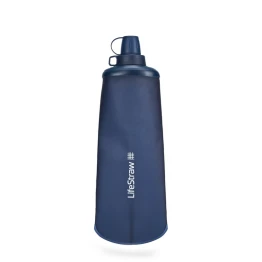 Пляшка-фільтр для води LifeStraw Peak Squeeze 1 л Mountain Blue синій