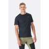 Футболка Rab Force Tee Beluga чорна чоловіча
