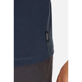 Футболка Rab Basecamp 3 Peaks Tee чоловіча Tempest Blue синя
