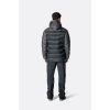 Куртка Rab Neutrino Pro Down Jacket чоловіча Black/Graphene чорна/сіра