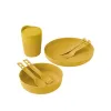 Набір посуду Sea to Summit Passage Dinnerware Set 1P 7 Piece Arrowwood Yellow жовтий