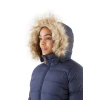 Куртка Rab Deep Cover Parka Wmns жіноча Deep Denim синя