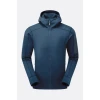 Фліс Rab Modulus Hoody чоловічий Tempest Blue синій