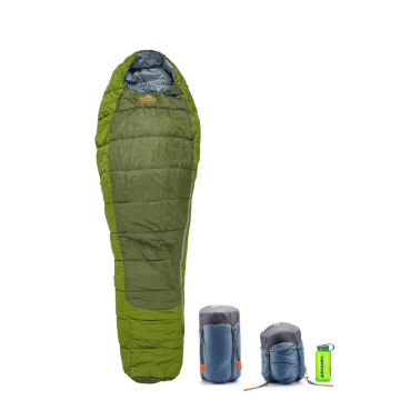 Спальний мішок Pinguin Comfort PFM (-1/-7°C) Khaki зелений