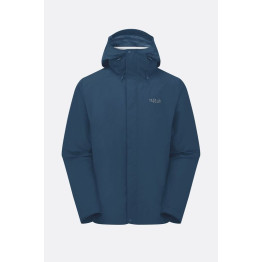 Куртка Rab Downpour Jacket чоловіча Tempest Blue синя